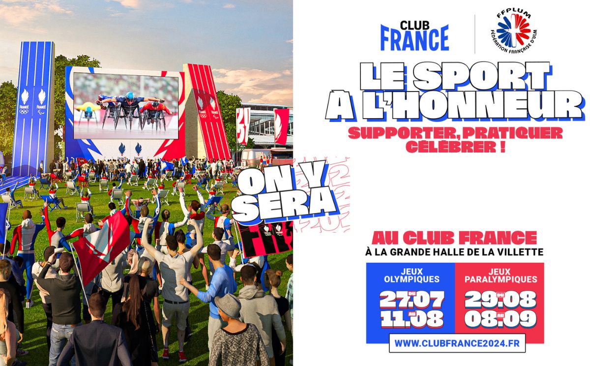 L'ULM au Club France des JO 2024