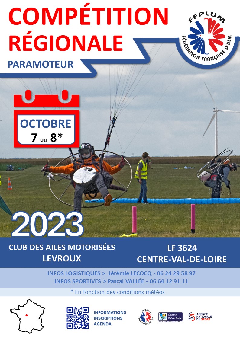 Paramoteur levroux